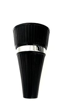 14 CM LİZ ZARİF SİYAH-KROM AYAK